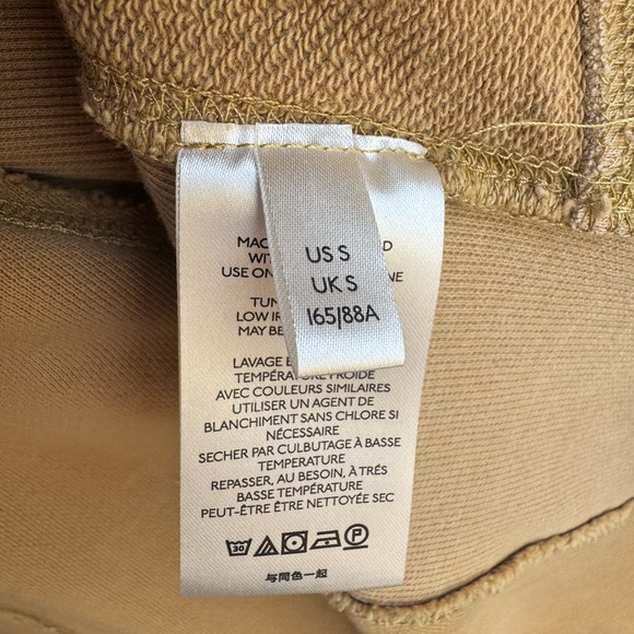 Free People yellow/jaute Iggy Pullover Sweatshirt Size Small - Picture 9 of 12